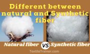 What is fiber? 18 Easy Differences Between Natural Fiber and Synthetic or Man-made Fiber