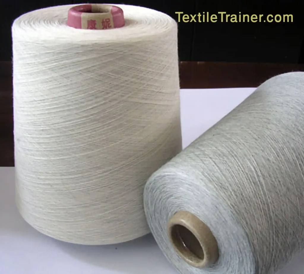 Carded yarn