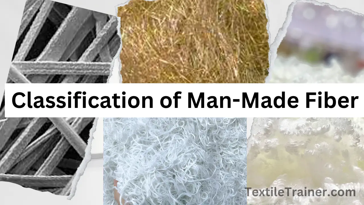 Classification of man made fiber
