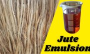 An Overview of Jute Emulsion and Function of Standard Emulsion's Ingredients/Fault of Emulsion