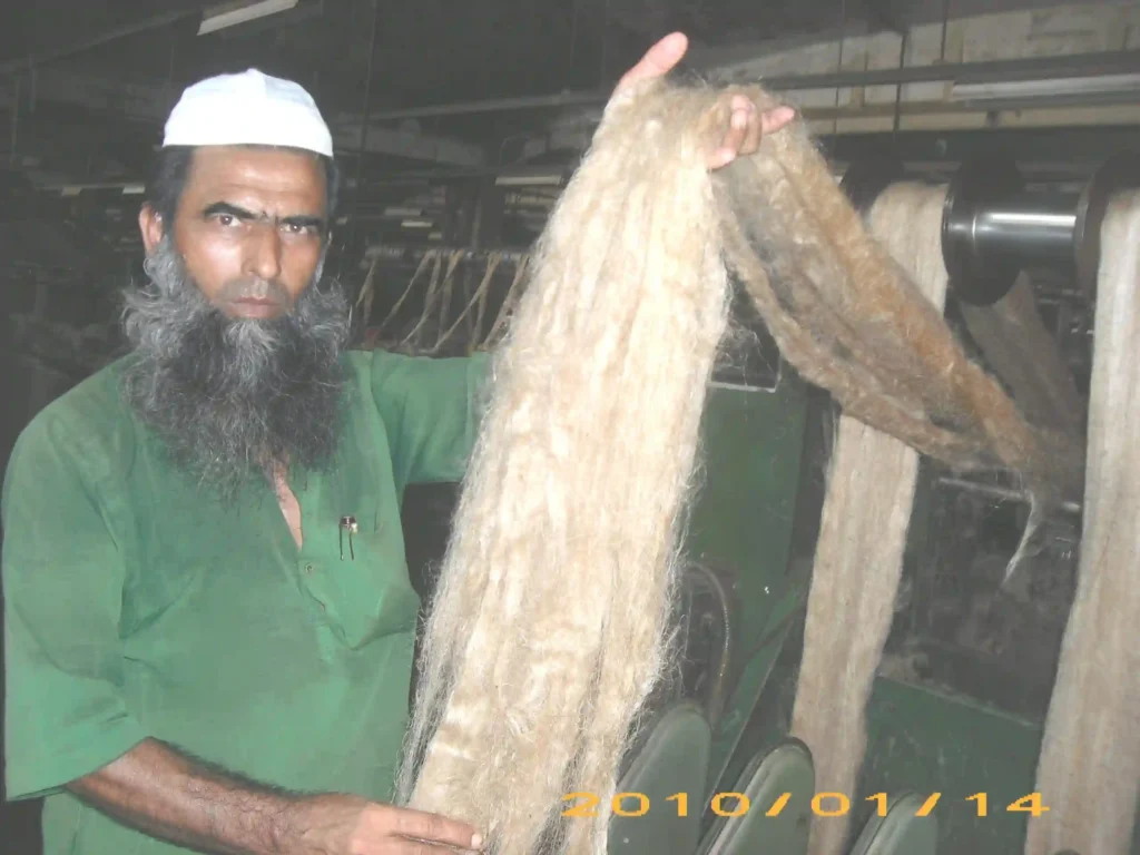 Jute fiber processing