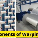 Components of warping machine