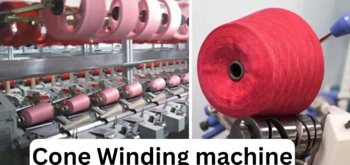 Cone winding machine