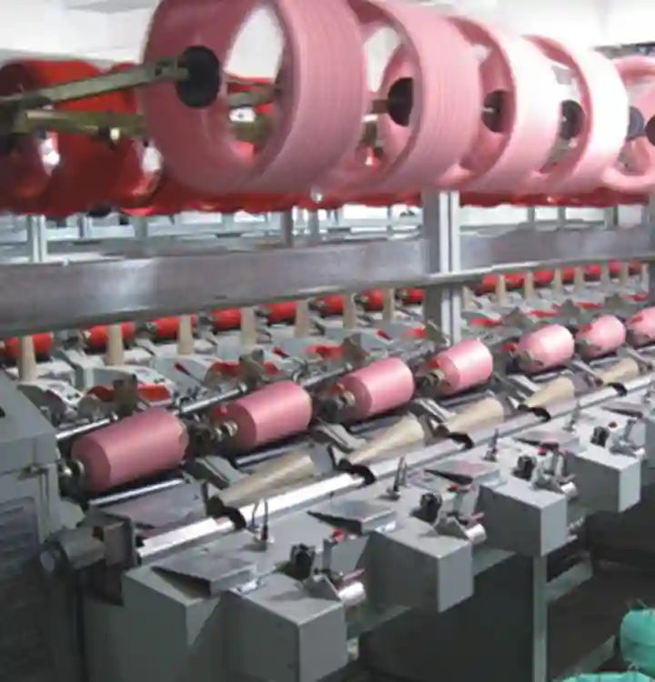 Cone winding machine