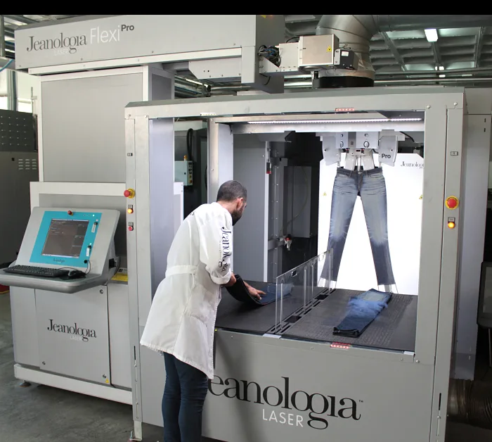 Jeanologia laser machine