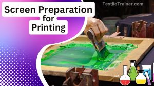 screen preparation for screen printing
