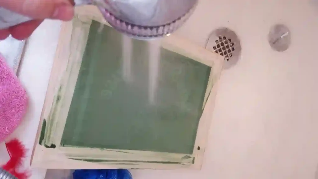 Screen washing