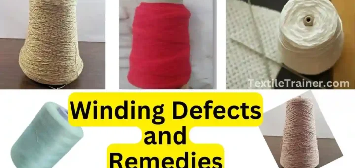 Yarn winding defects and remedies