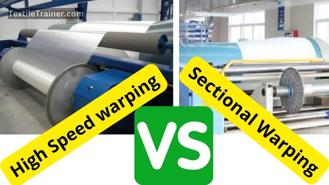 high speed and sectional warping