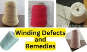 Yarn winding defects and remedies