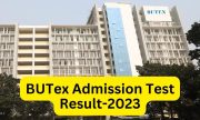 BUTex Admission Test Result-2023