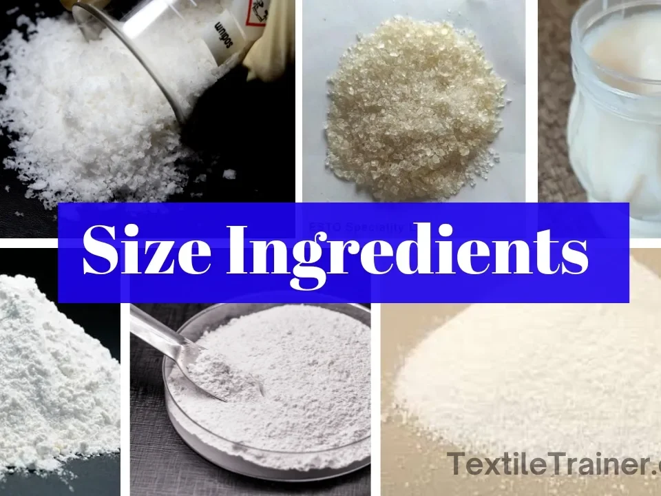 Sizing Ingredients