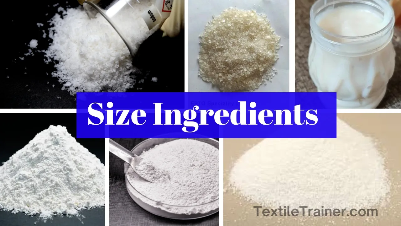 Sizing Ingredients