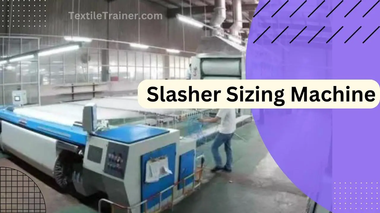 Slasher sizing machine