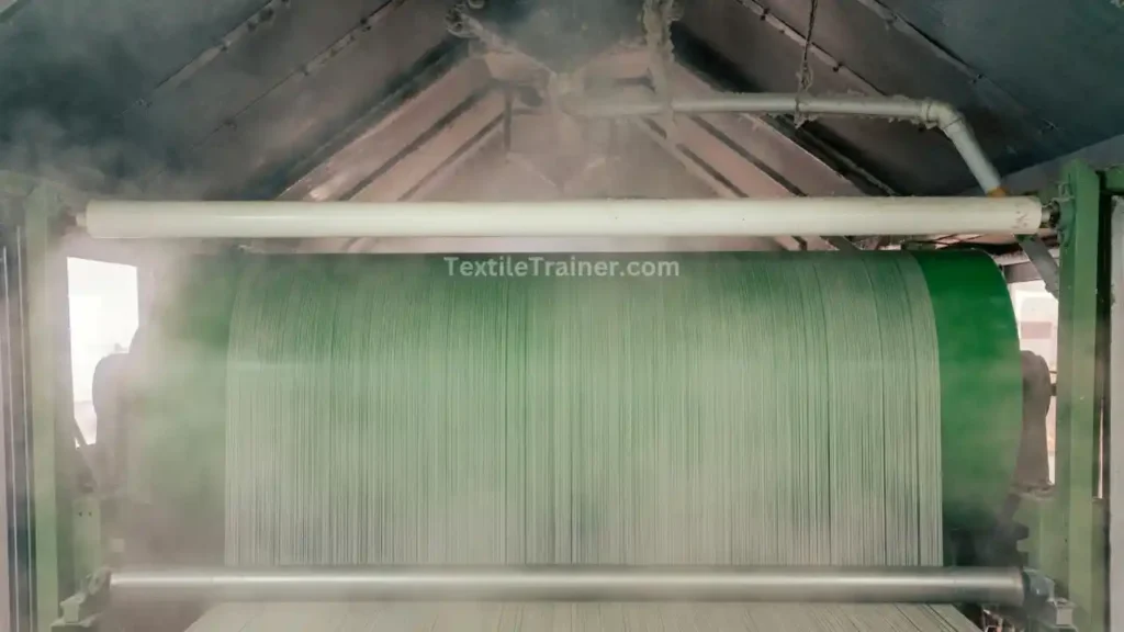 sizing in weaving