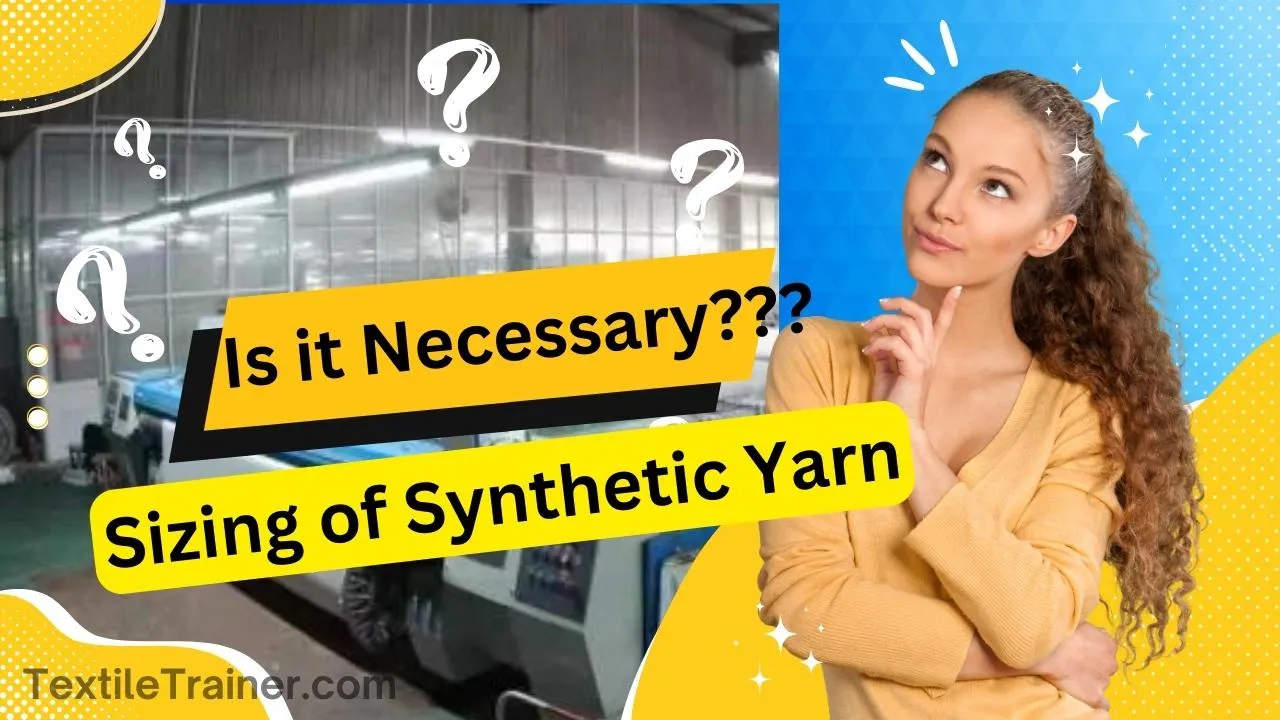 sizing of filament yarn