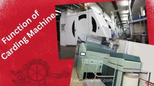 Function of Carding Machine