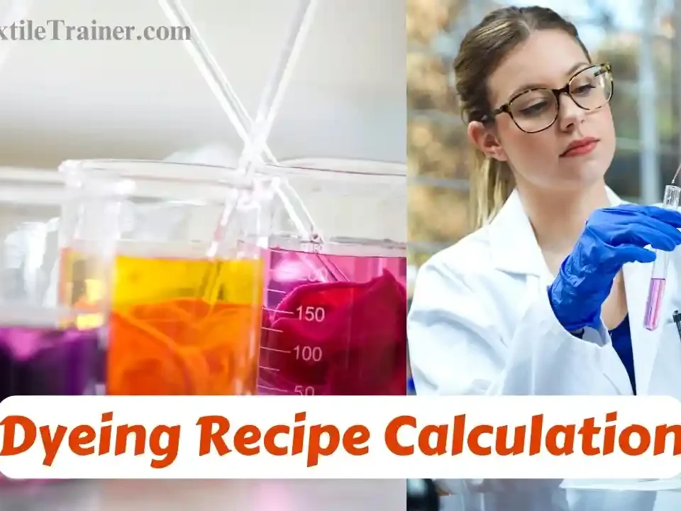 Dyeing Recipe Calculation
