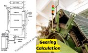 Gearing Calculation of carding machine