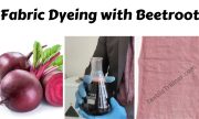 Fabric Dyeing with Beetroot