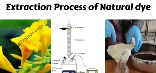 Natural dye extraction