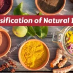classification of natural dyes