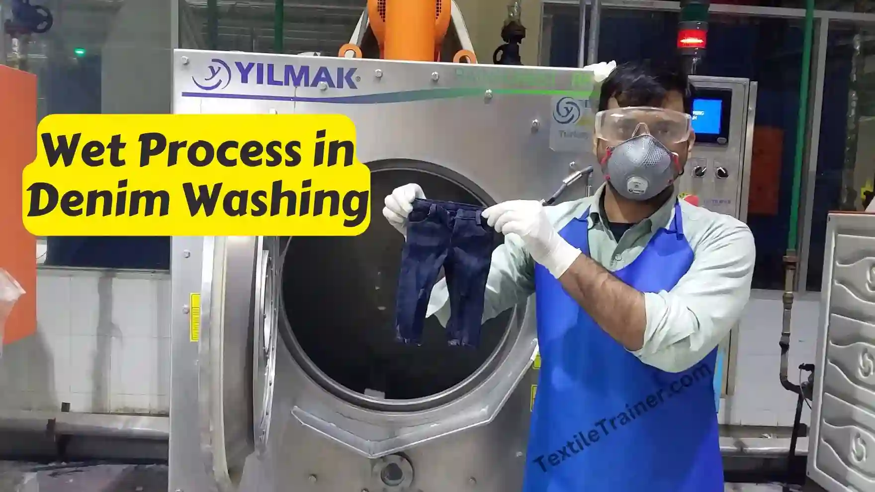 wet process in garments washing