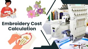Embroidery cost calculation