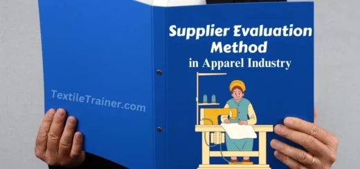 Supplier evaluation methods in apparel industry