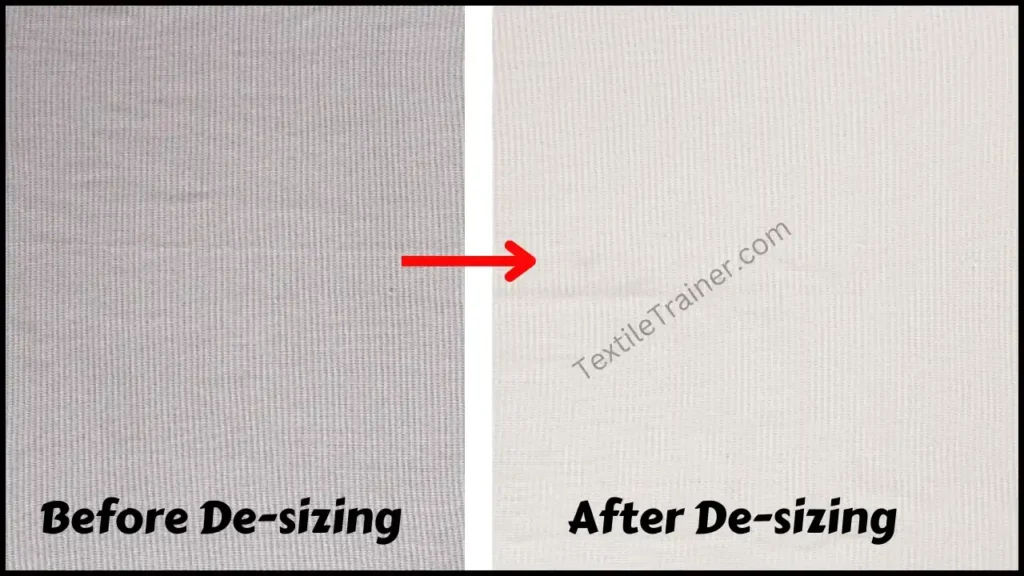 Desizing process