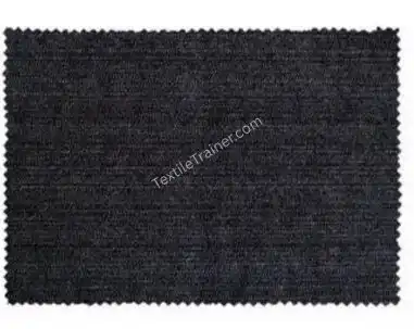 Sulfur dyed fabric