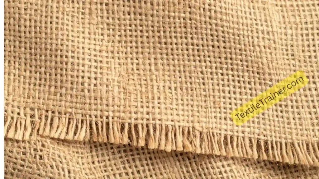 Scoured jute fabric