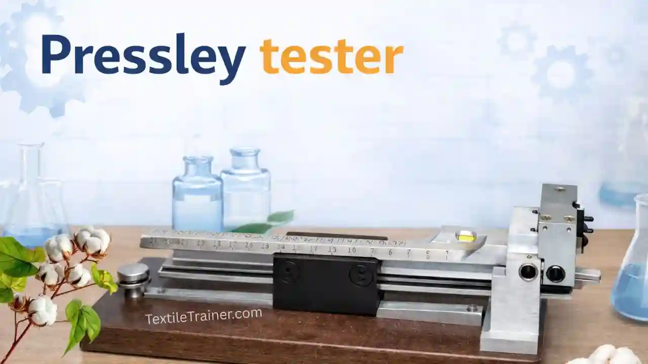 Stelometer Pressley Tester for Fiber Bundle Strength Calculation - Textile Trainer