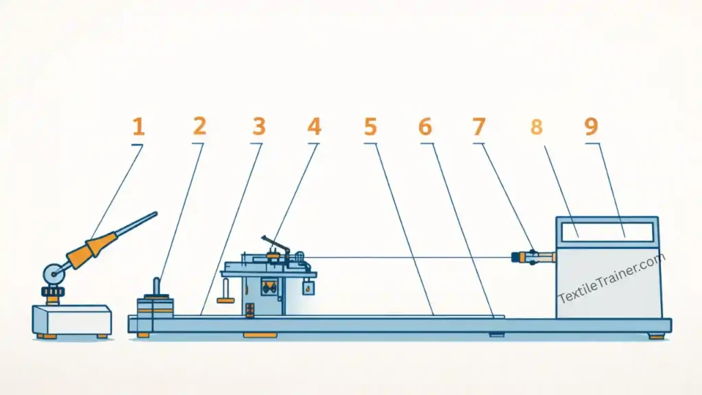 Electronic Yarn Twist Tester