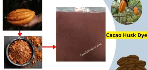 Cacao husk dye