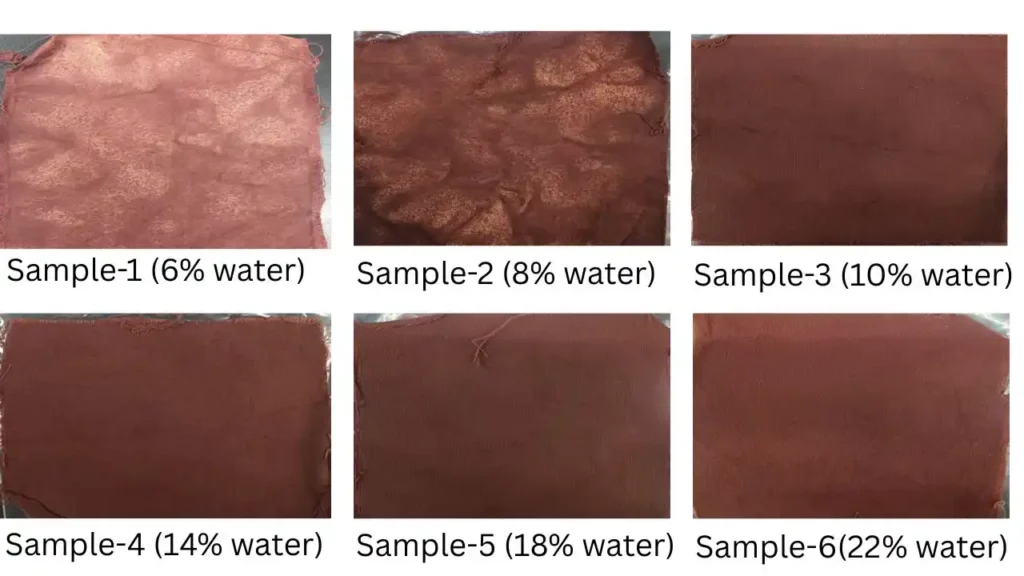 Cacao husk dye shade