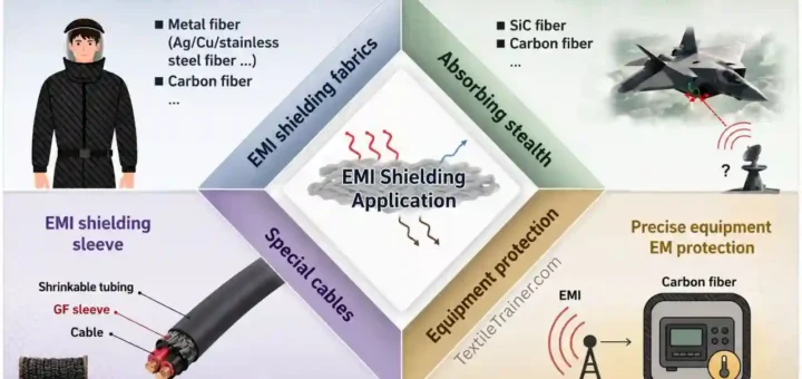 Electromagnetic shielding fabric