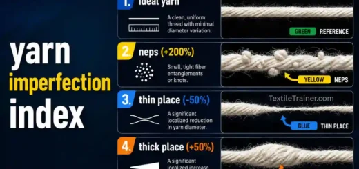 Yarn imperfection index