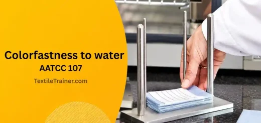 Colorfastness to water