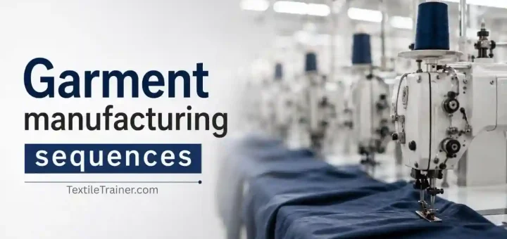 Garment manufacturing sequences
