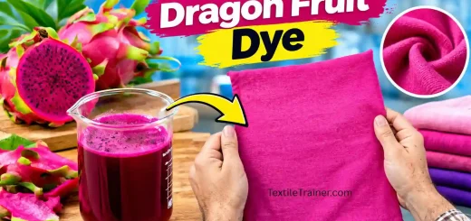 cotton fabric dyeing with Dragon fruit dye